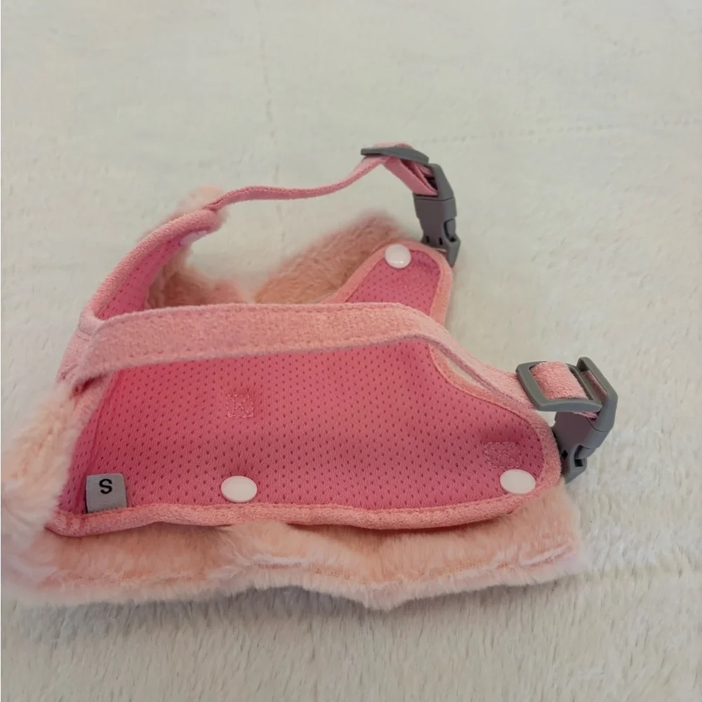 Pink Bow Flurry Animal  Harness with Leash